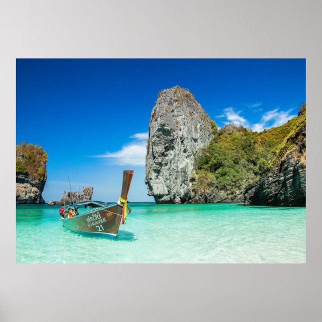 Beautiful Thailand Beach Poster (Front)