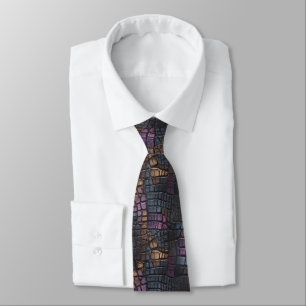 Beautiful Thank You Gifts Crocodile Print Tie
