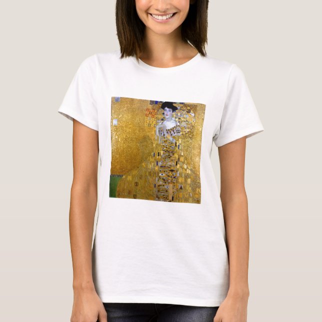 Beautiful The Woman in Gold Gustav Klimt T-Shirt (Front)