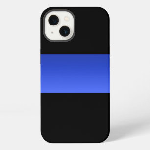 Beautiful Thin Blue Line Police Gradient iPhone 13 Case