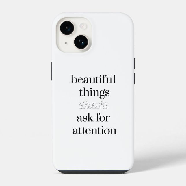 Beautiful Things iPhone Case (Back)
