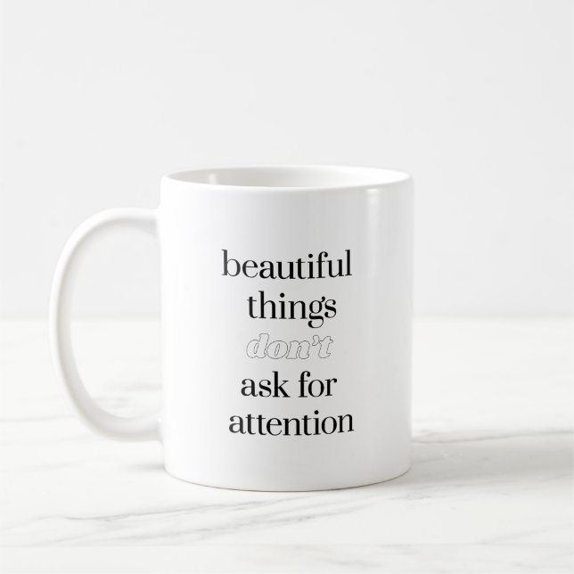 Beautiful Things Mug (Left)