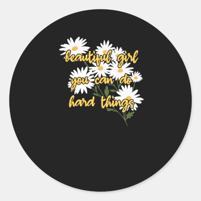 Beautiful Things Sticker3  Classic Round Sticker (Front)