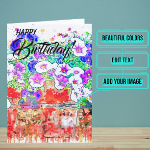 "Beautiful Things Too" Birthday Card
