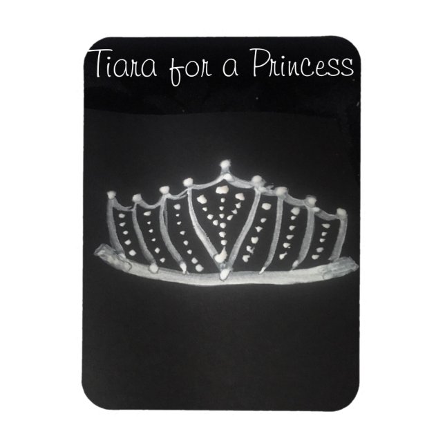 Beautiful Tiara Magnet (Vertical)
