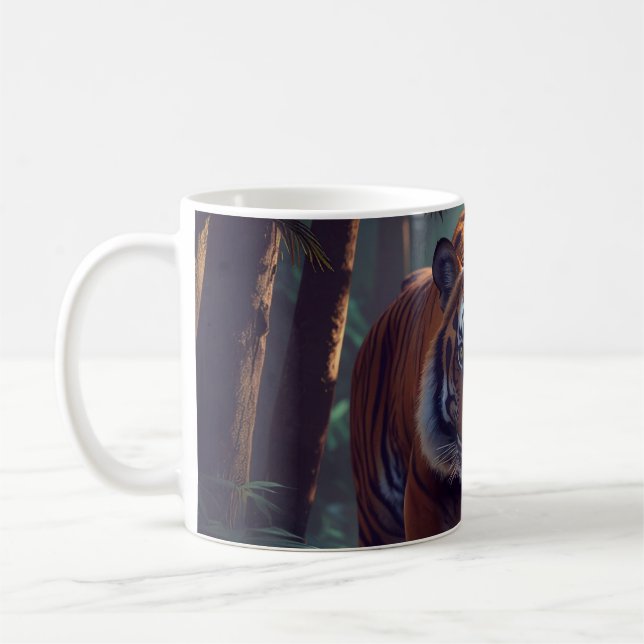 Beautiful Tiger Coffee or Tea Mug (Left)