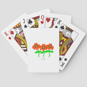 Beautiful Tiger Lilies Playing Cards