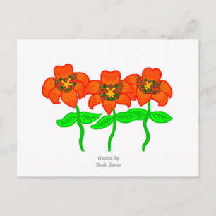 Beautiful Tiger Lilies Postcard
