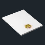 Beautiful tiger notepad<br><div class="desc">A ferocious and proud tiger for an eye catching design.</div>