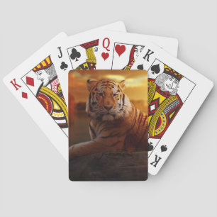 Beautiful Tiger  Playing Cards