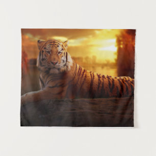 Beautiful Tiger  Tapestry