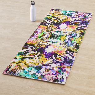 Beautiful Tiger Yoga Mat - Wildlife Big Cats