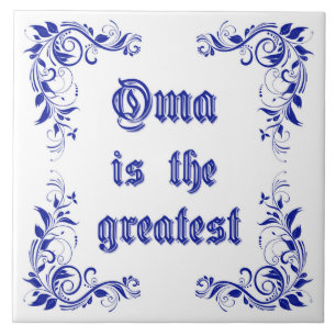 Beautiful tile with custom design