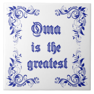 Beautiful tile with custom design