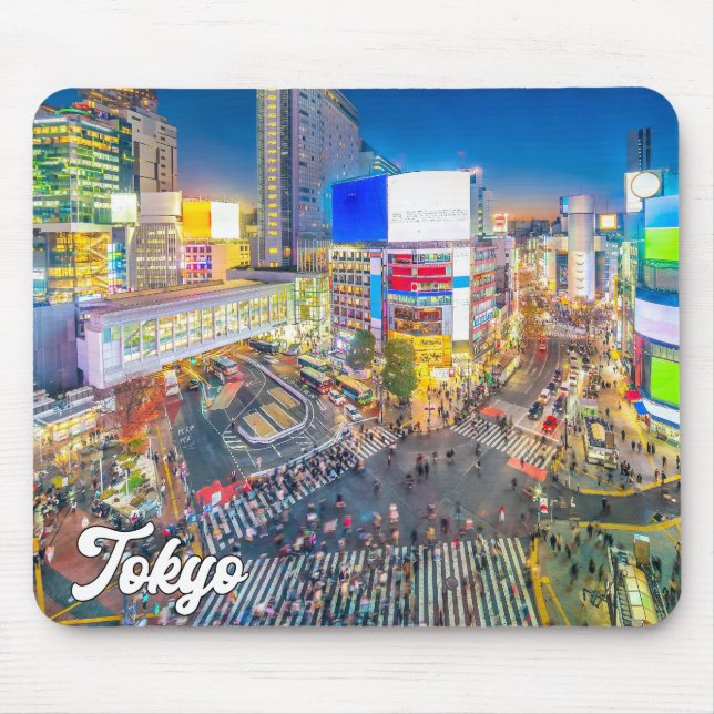 Beautiful Tokyo, Japan Mouse Pad (Front)