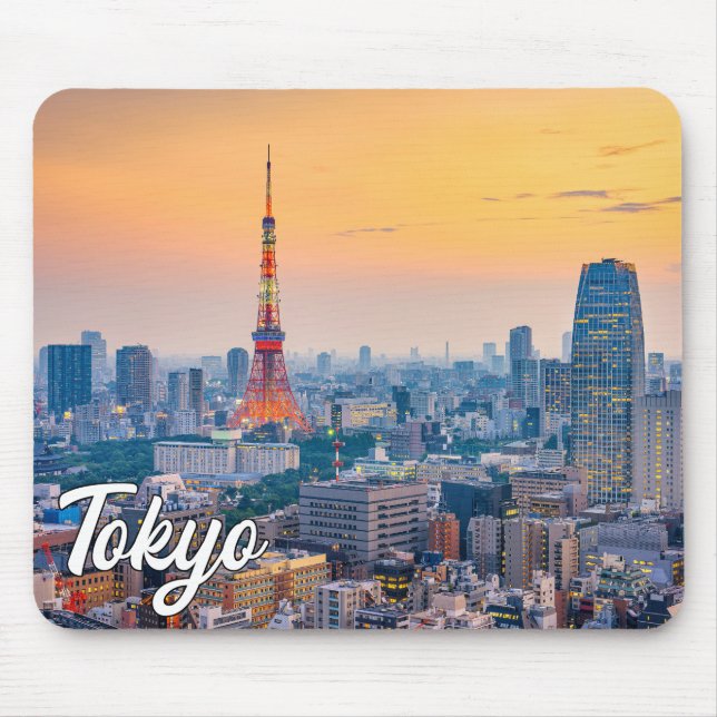 Beautiful Tokyo, Japan Mouse Pad (Front)