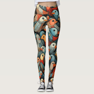 Beautiful Traditional Abstract Art Leggings