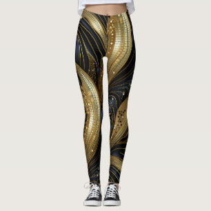 Beautiful Traditional Abstract Art Leggings