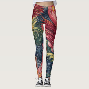 Beautiful Traditional Abstract Art Leggings