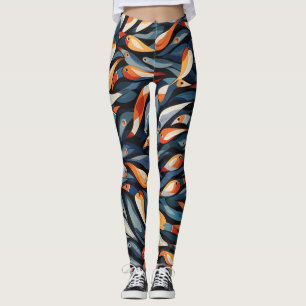 Beautiful Traditional Abstract Art Leggings
