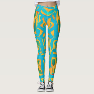 Beautiful Traditional Abstract Art Leggings