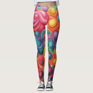 Beautiful Traditional Abstract Art Leggings