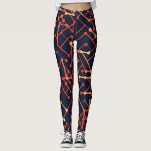 Beautiful Traditional Abstract Art Leggings