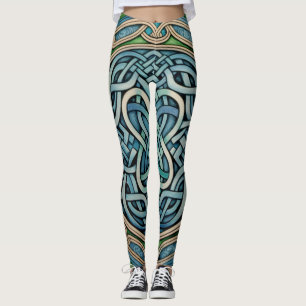 Beautiful Traditional Abstract Art Leggings