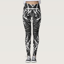 Beautiful Traditional Abstract Art Leggings