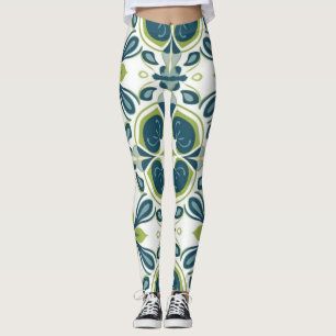 Beautiful Traditional Abstract Art Leggings