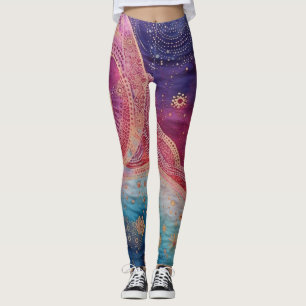 Beautiful Traditional abstract Leggings