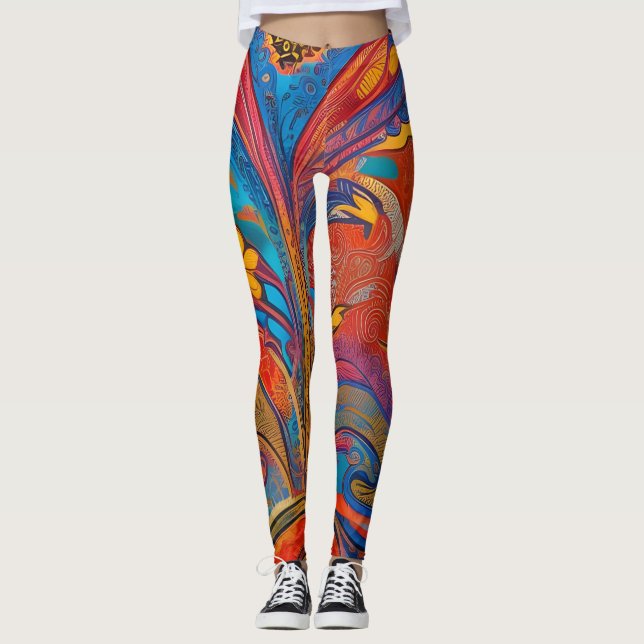 Beautiful Traditional Leggings (Front)