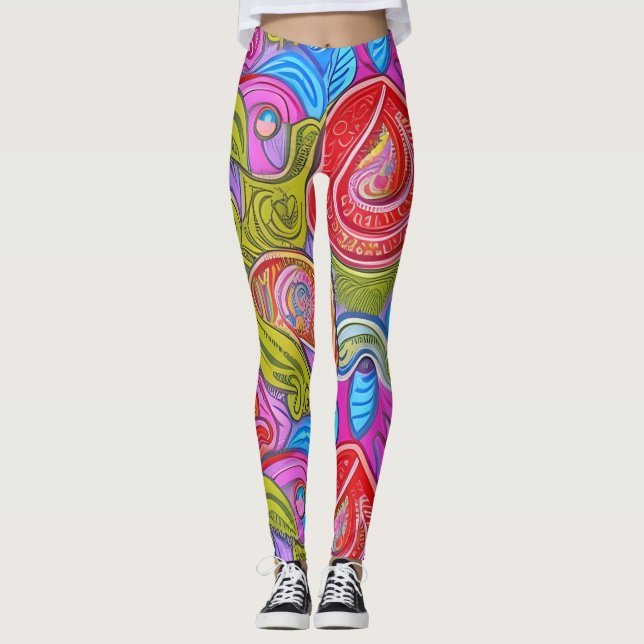 Beautiful Traditional Leggings (Front)