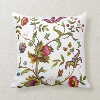 Beautiful Tree of Life Embroidery Pattern Cushion