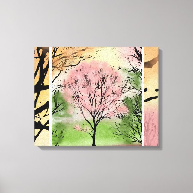 Beautiful Trees-Customisable Wrapped Canvas (Front)