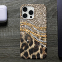 Beautiful Trendy Leopard Faux Animal Print Case-Ma