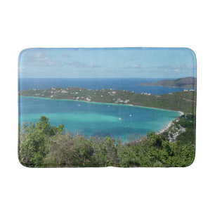Beautiful Tropical Caribbean Beach Paradise Photo Bath Mat