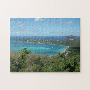 Beautiful Tropical Caribbean Beach Paradise Photo Jigsaw Puzzle