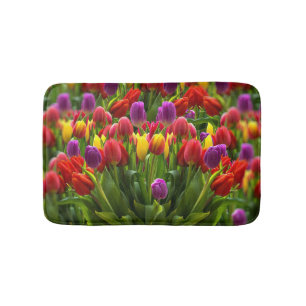 Beautiful Tulips Bath Mat