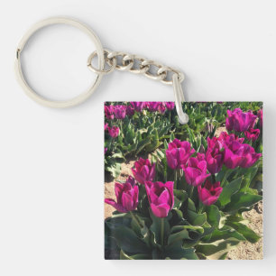 Beautiful Tulips Key Ring