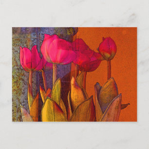 Beautiful Tulips Postcard