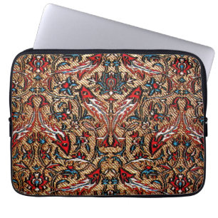 Beautiful turkish design carpet laptop sleeve