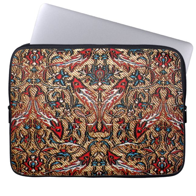 Beautiful turkish design carpet   laptop sleeve (Front)