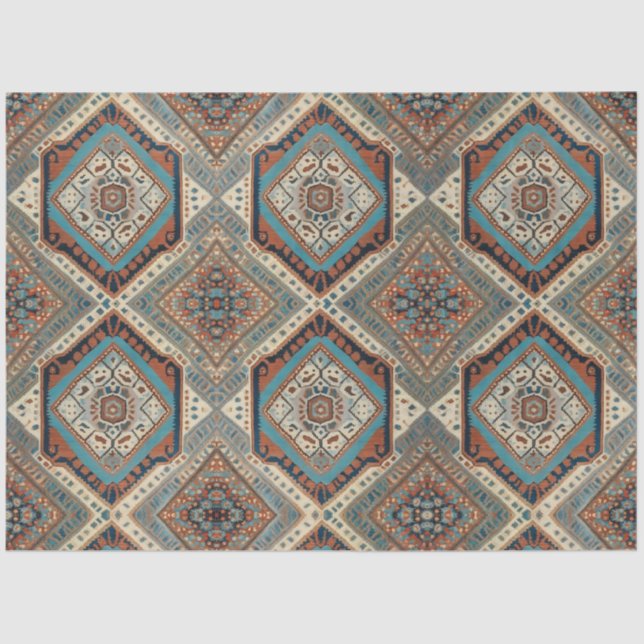 Beautiful Turkish Old Pattern Popular Collection Tissue Paper (Front)