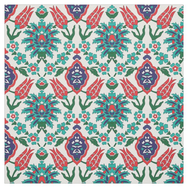 💙❤️💚 Beautiful Turkish tiles Fabric (Swatch)