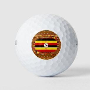 Beautiful UG colourful shade motif monogram Golf Balls
