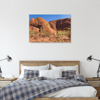 Beautiful Uluru / Ayers Rock Close Up Canvas Print