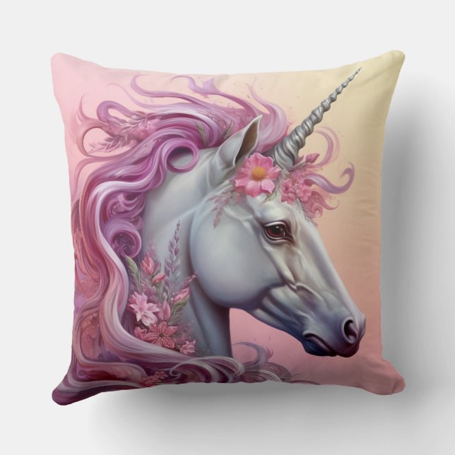 Beautiful Unicorn Cushion (Back)