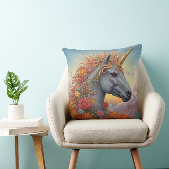 Beautiful Unicorn Cushion (Chair)