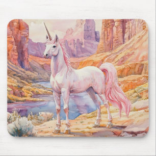 Beautiful Unicorn Mouse Pad